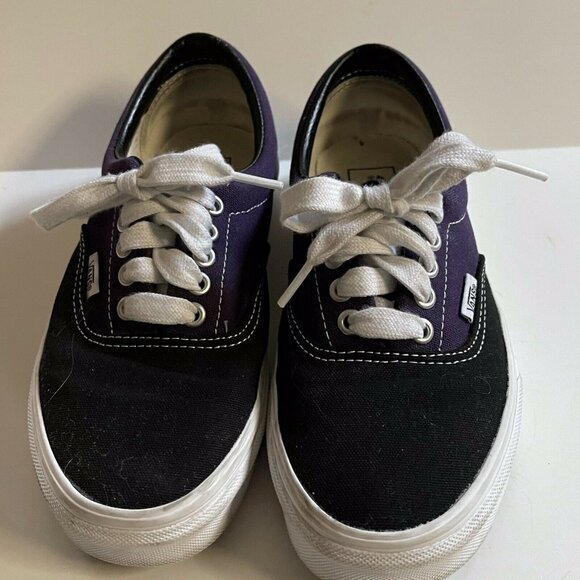Vans Unisex Era Canvas Sneakers Size 8W/6.5M EU 38.5 Purple & Black - Picture 4 of 9